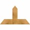 Ekena Millwork Portland Rough Sawn Timber Gable Bracket, Western Red Cedar, 36"W x 23"H x 6"D x 6"F, 15/12 Pitch GBW036X23X0606POR00RWR - alternate 1
